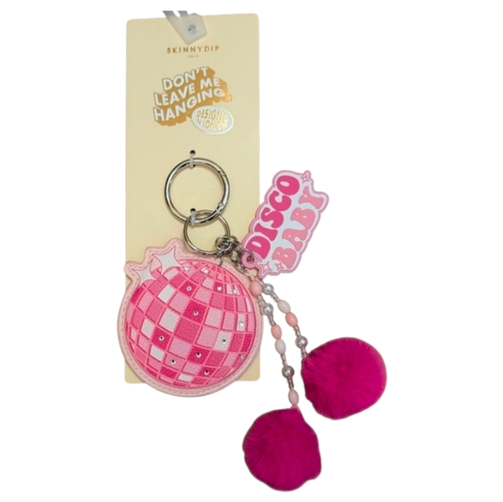 💕▪️Skinny Dip▪️ London  Disco Ball Bag Charm Or Keychain